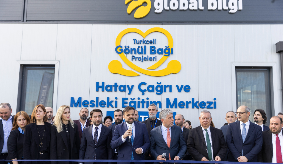 Turkcell Hatay’da Çağrı ve Mesleki Eğitim Merkezi’ni açtı